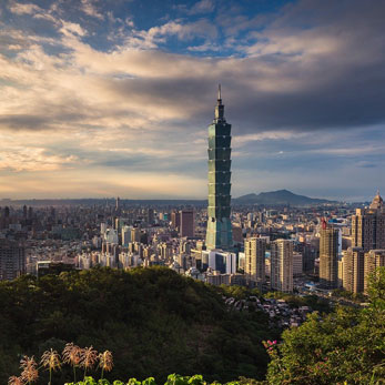 Taipei 101 - skyscraper in Taipei, Taiwan